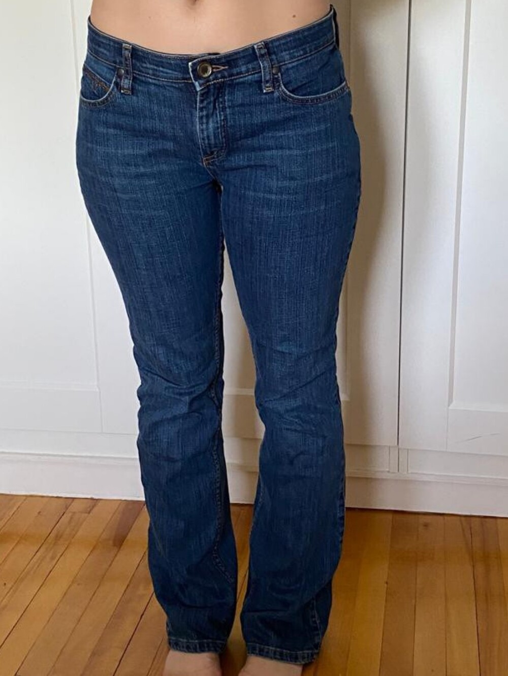 Wrangler Q-Baby 7/8 X 34 Cowboy Style Boot Cut Jeans